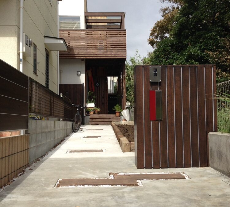 辻堂　玄関アプローチ工事　